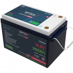 Epoch 12V 300Ah | Heated & Bluetooth | LiFePO4 Battery